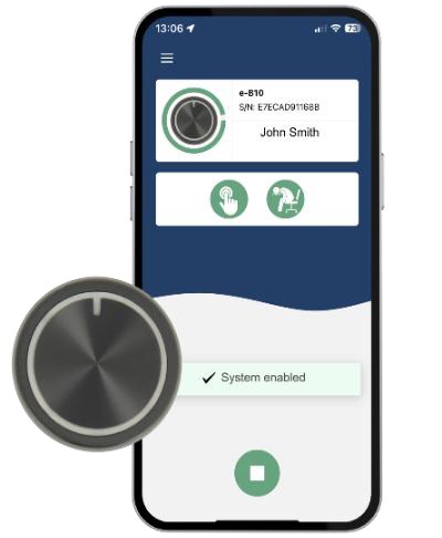 Alarma bluetooth de seguridad personal